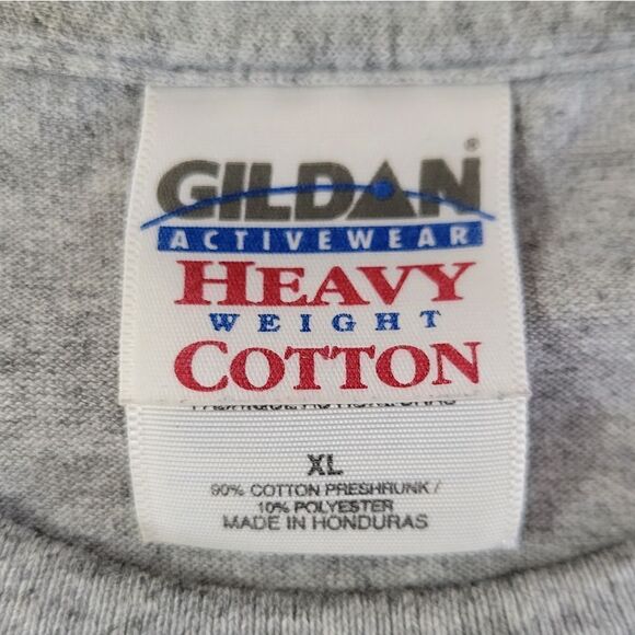 Gildan Activewear Men's Gray Crewneck Army National Guard Graphic T-Shirt - Picture 2 of 11